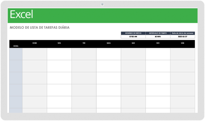 Lista de Tarefas Diárias