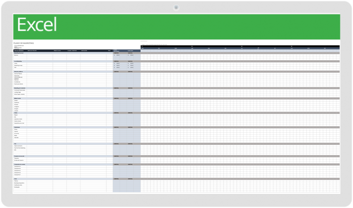 Marketing Plan Template - PT