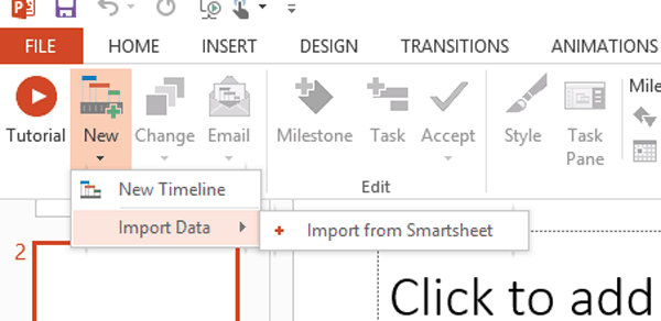 Cronograma do Smartsheet